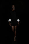MARILYN BLACK MINI DRESS