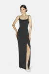 GARDENYA BLACK GOWN