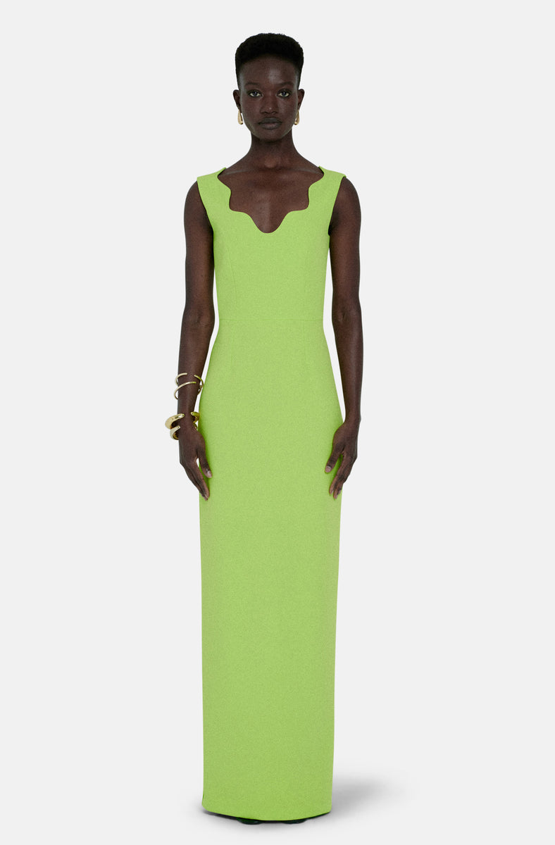 AGNES LIME GREEN GOWN – Filiarmi