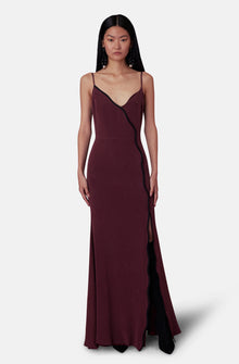  Nile Dark Red Gown