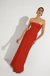 BARBARA RED GOWN