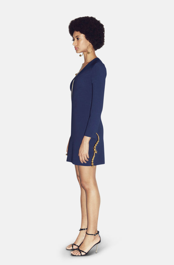 KARIN NAVY MINI DRESS