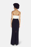 NORA BLACK/WHITE GOWN