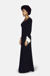 EIKO BLACK/WHITE GOWN