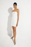 LUPE WHITE MINI DRESS