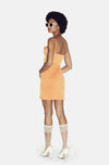 YOKO ORANGE MINI DRESS
