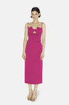 FABIOLA FUCHSIA MAXI DRESS