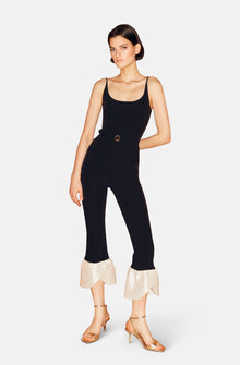  CLOVER BLACK / WHITE JUMPSUIT