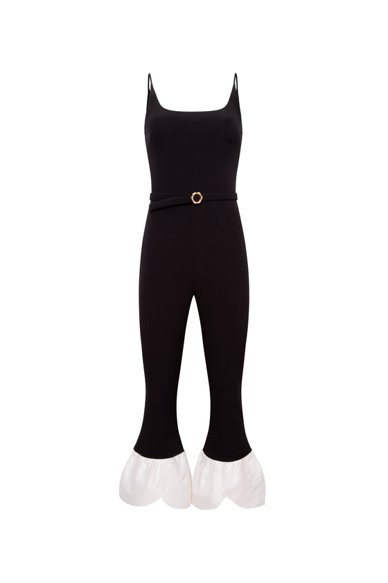 CLOVER BLACK / WHITE JUMPSUIT