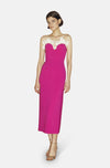 DIANA FUCHSIA MAXI DRESS