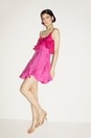 EDNA FUCHSIA MINI DRESS