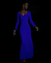 CHERRY NAVY GOWN