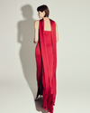 LUISA CRIMSON GOWN