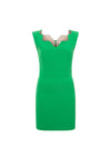 IXORA GREEN MINI DRESS