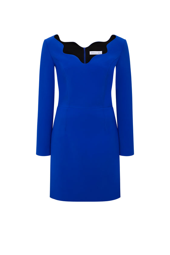 IRIS NAVY MINI DRESS