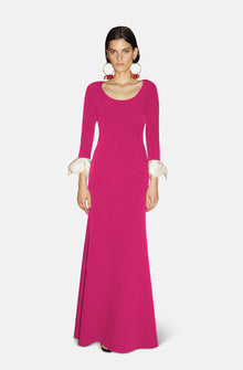  LEILANI FUCHSIA GOWN