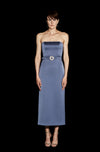 AURELIA SAPPHIRE BLUE MAXI DRESS