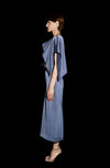 AURELIA SAPPHIRE BLUE MAXI DRESS