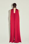 LUISA CRIMSON GOWN