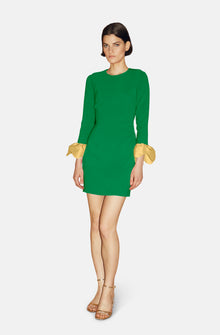  MARILYN GREEN MINI DRESS