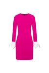 MARILYN FUCHSIA MINI DRESS