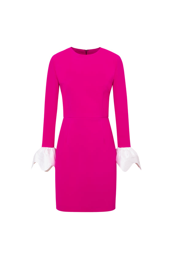 MARILYN FUCHSIA MINI DRESS