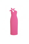 PAULETTE HOT PINK MAXI DRESS
