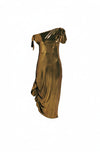 PHYLLIS GOLD MAXI DRESS