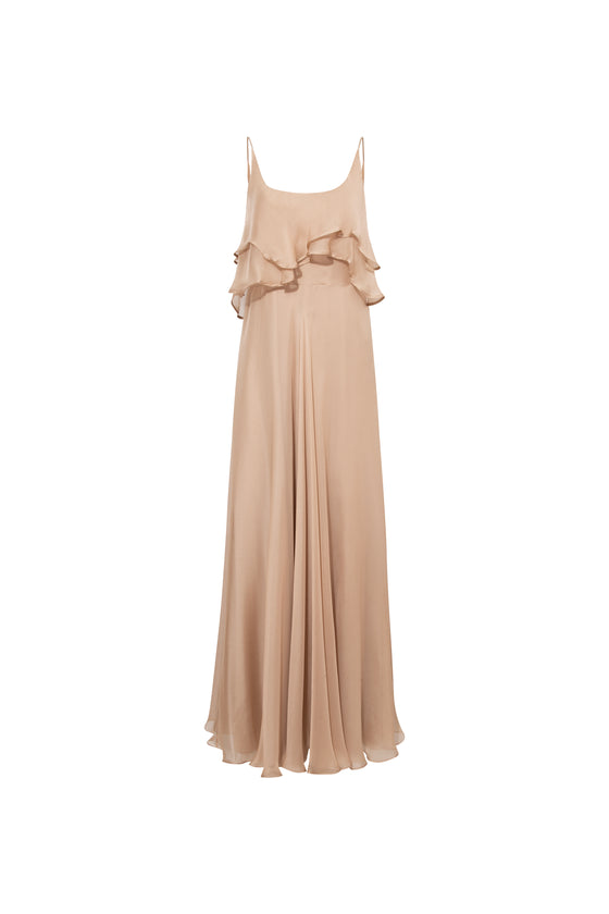 VIOLET NUDE GOWN