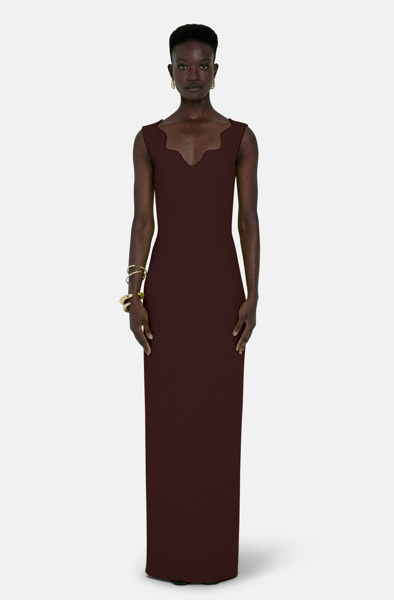 AGNES DARK RED GOWN – Filiarmi