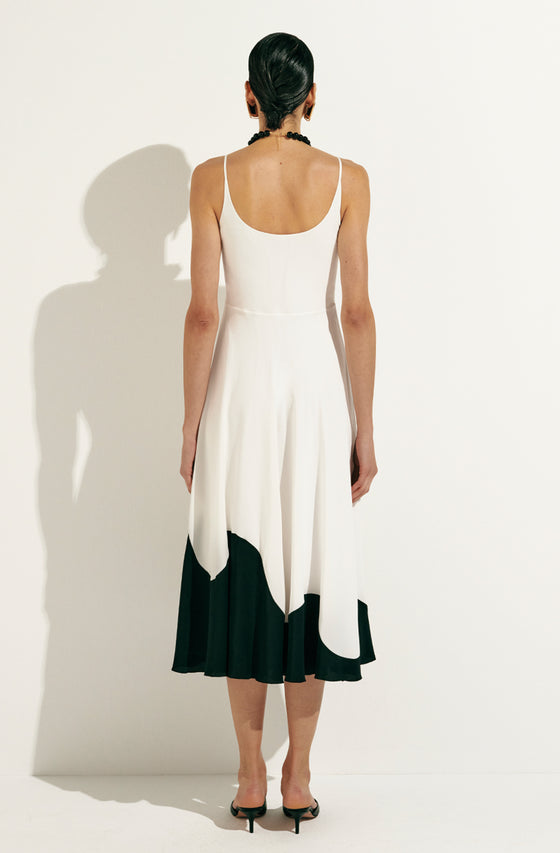DEBBIE BLACK & WHITE MAXI DRESS – Filiarmi