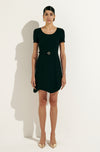 FRANCA BLACK MINI DRESS