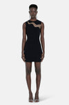 GLORIA BLACK MINI DRESS