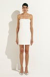 LUPE WHITE MINI DRESS