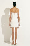 LUPE WHITE MINI DRESS