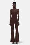 ROMA DARK RED JUMPSUIT