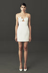 YOKO WHITE MINI DRESS
